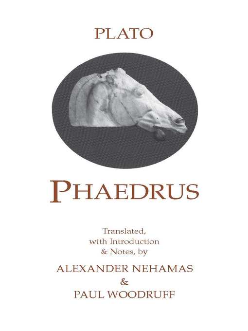 Title details for Phaedrus by Plato - Available